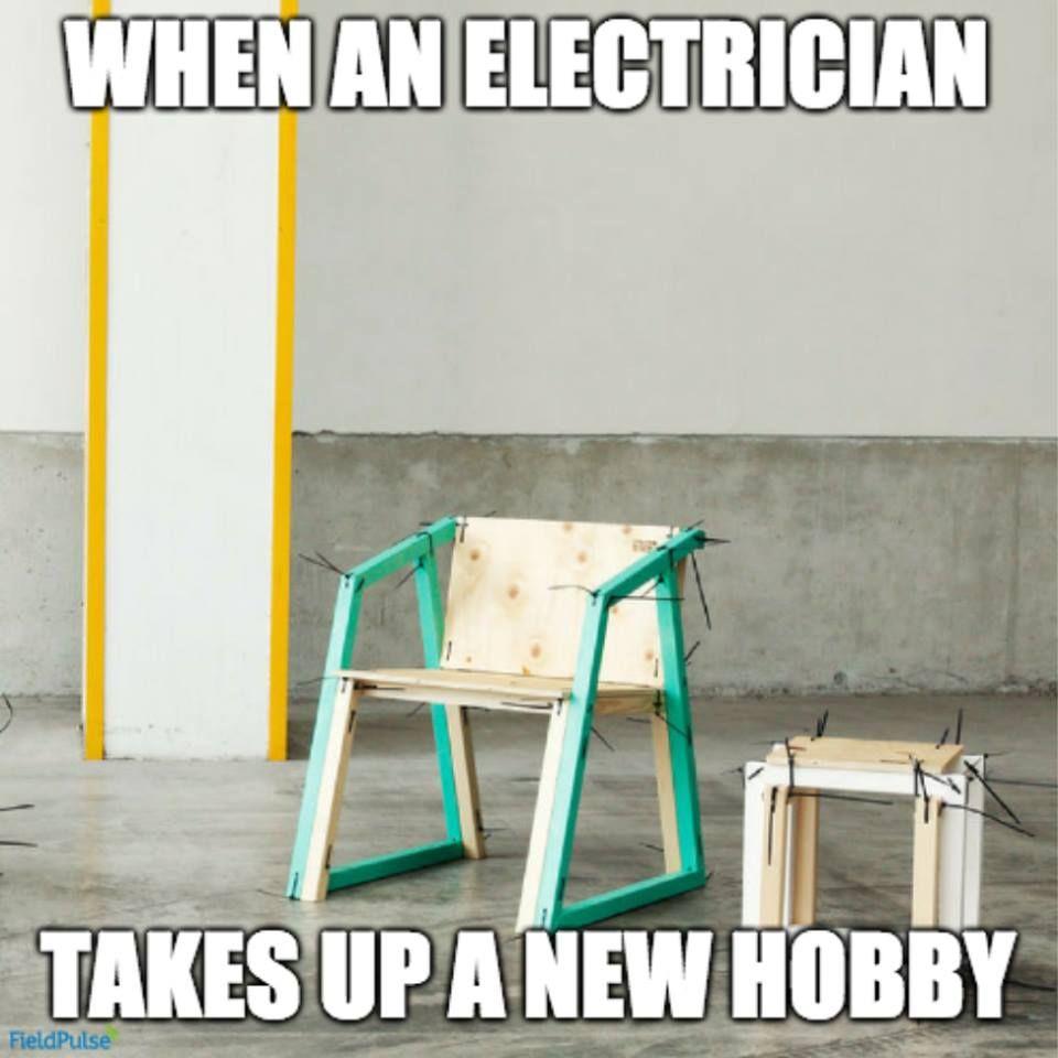 When an electrician takes up a new hobby